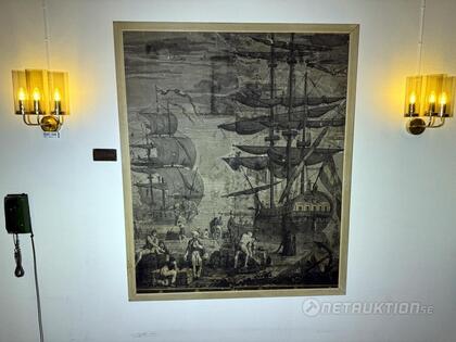 Tapetfragment fr 1800-talet