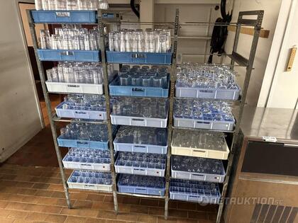 Barporslin, diskbackar & ställage