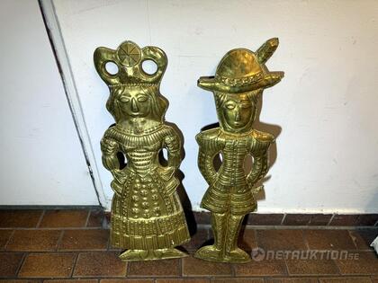 Väggdekorationer i mässing