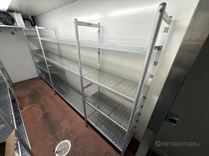 Lång hylla frysrum, 385cm  (2)