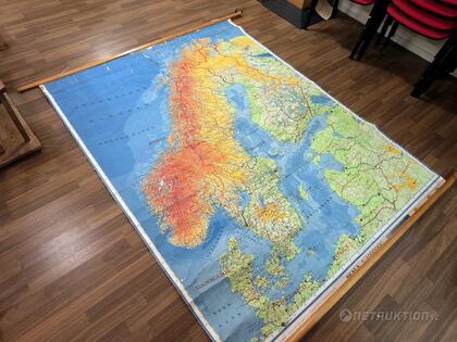 Skolkarta Norden 1948