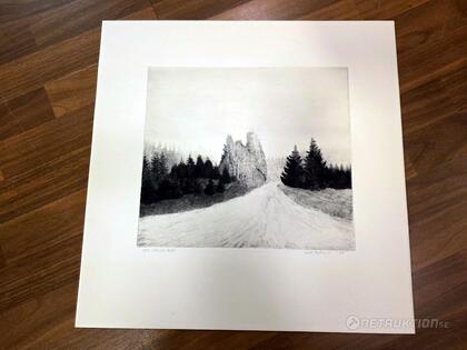 Litografi Ulla Berlin