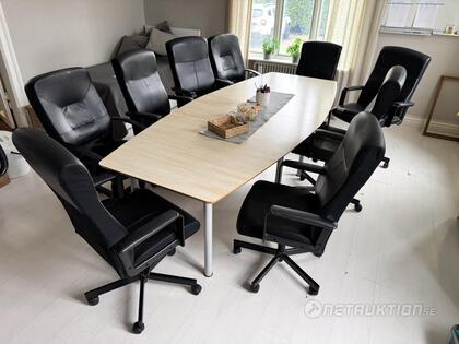 Konferensgrupp med kontorsstolar Konferensgrupp med kontorsstolar