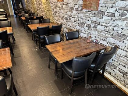 Restaurangmöbler, bord och stolar (7+28)