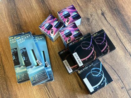 Ljusslingor, mm Ljusslingor, mm