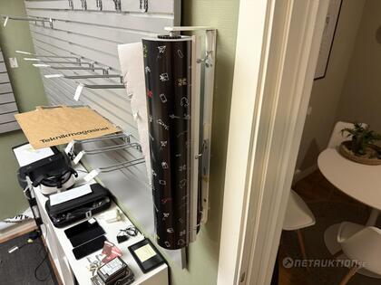 Presentpapper + hållare