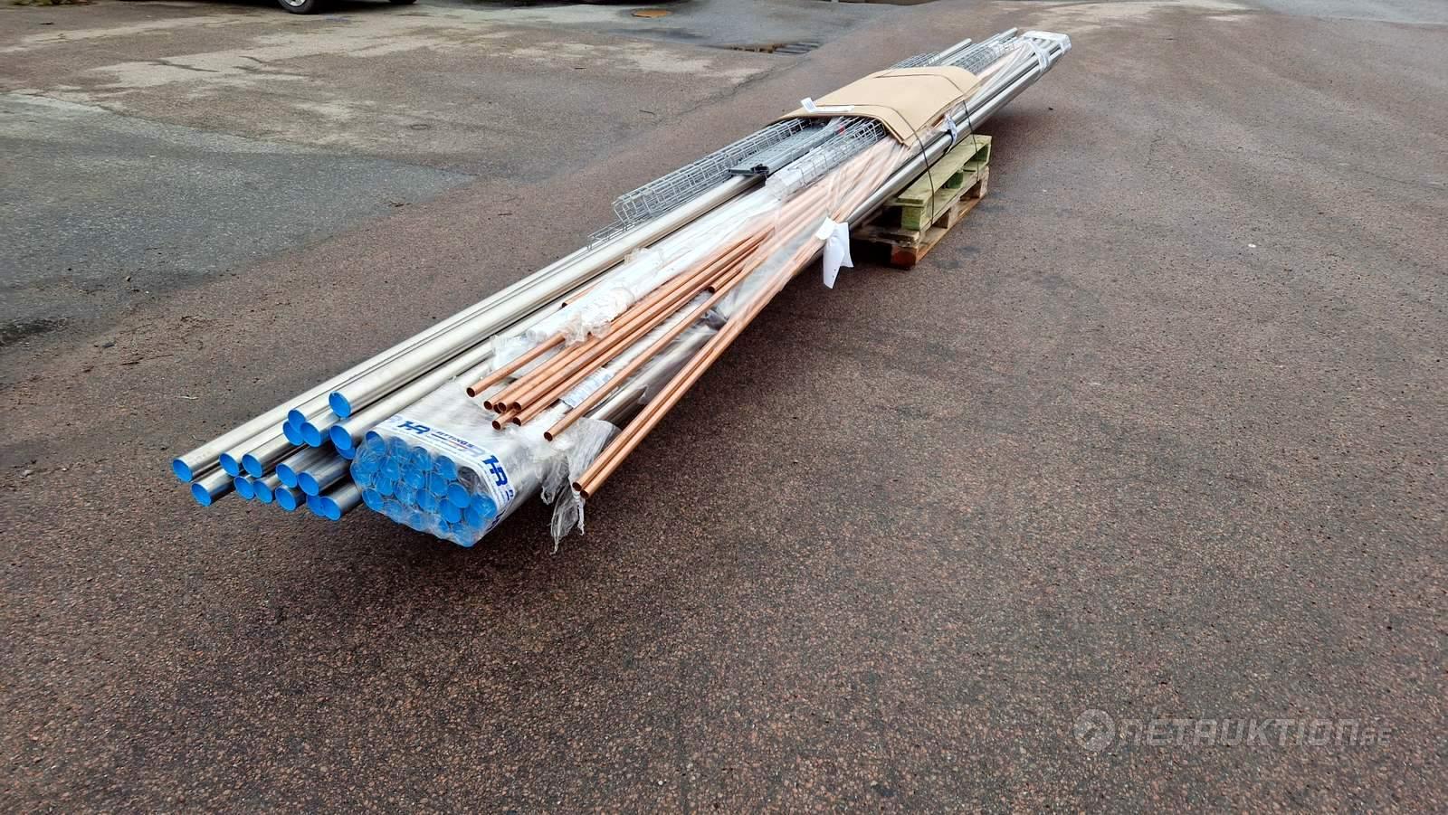 Netauktion - Koppar rör 22 mm Pilot 8, ca: 41 meter