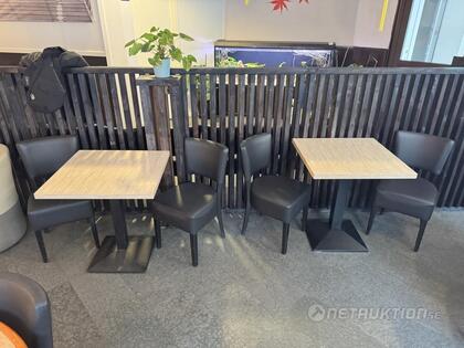 2-sits bord och stolar