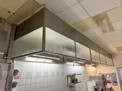 Fläktkåpa RF/glas m Ansul släcksystem