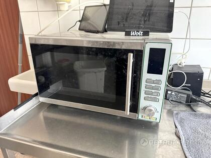 Mikrovågsugn, vattenkokare & inslagsautomat