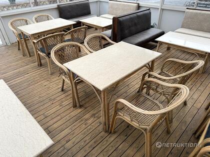 Utebord + stolar  (3)