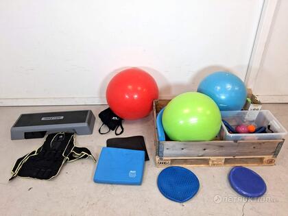 Medicinbollar, viktväst mm