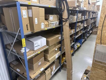 Lagerhyllor, 8st sektioner