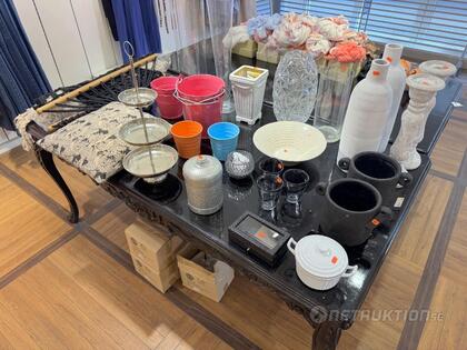 Inredningsdetaljer och hängmattor