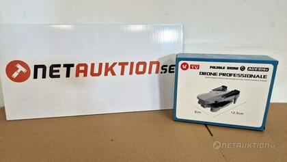 Drönare med 2,4-tums skärm och dubbelkamera