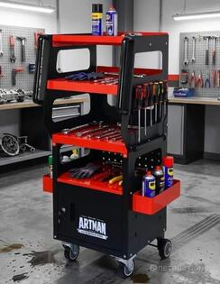 Verkstadsvagn med 12-lådor - Artman