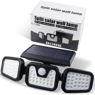 2st LED-solcellsvägglampa med rörelsesensor 2st LED-solcellsvägglampa med rörelsesensor