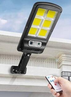 4st Solcell 100 LED-vägglampa med rörelsevakt 4st Solcell 100 LED-vägglampa med rörelsevakt
