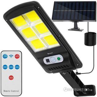 4st Solcell 100 LED-vägglampa med rörelsevakt