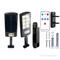 2st soldriven gatlampa med LED COB