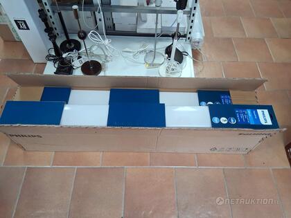 LED-armatur, Philips 50W 6st