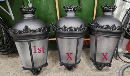 Gatlykta / stolparmatur