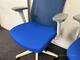 Arbetsstolar, blå