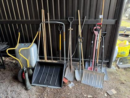 Trädgårdsredskap, mm