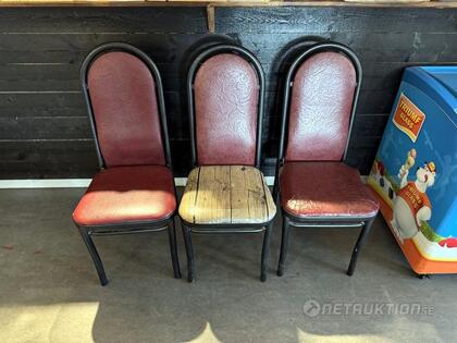 Stol med galonklädsel, 35st