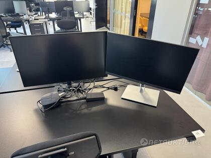 Dubbla datorskärmar inkl dockningsstation (1)