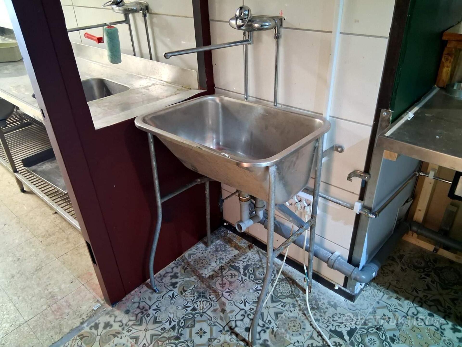Rostfri tvättbalja