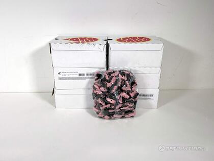 BUBS, raspberry salty licorice, foam BUBS, raspberry salty licorice, foam