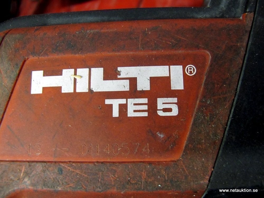 Försäljningsobjekt Hilti te 5 borrhammare