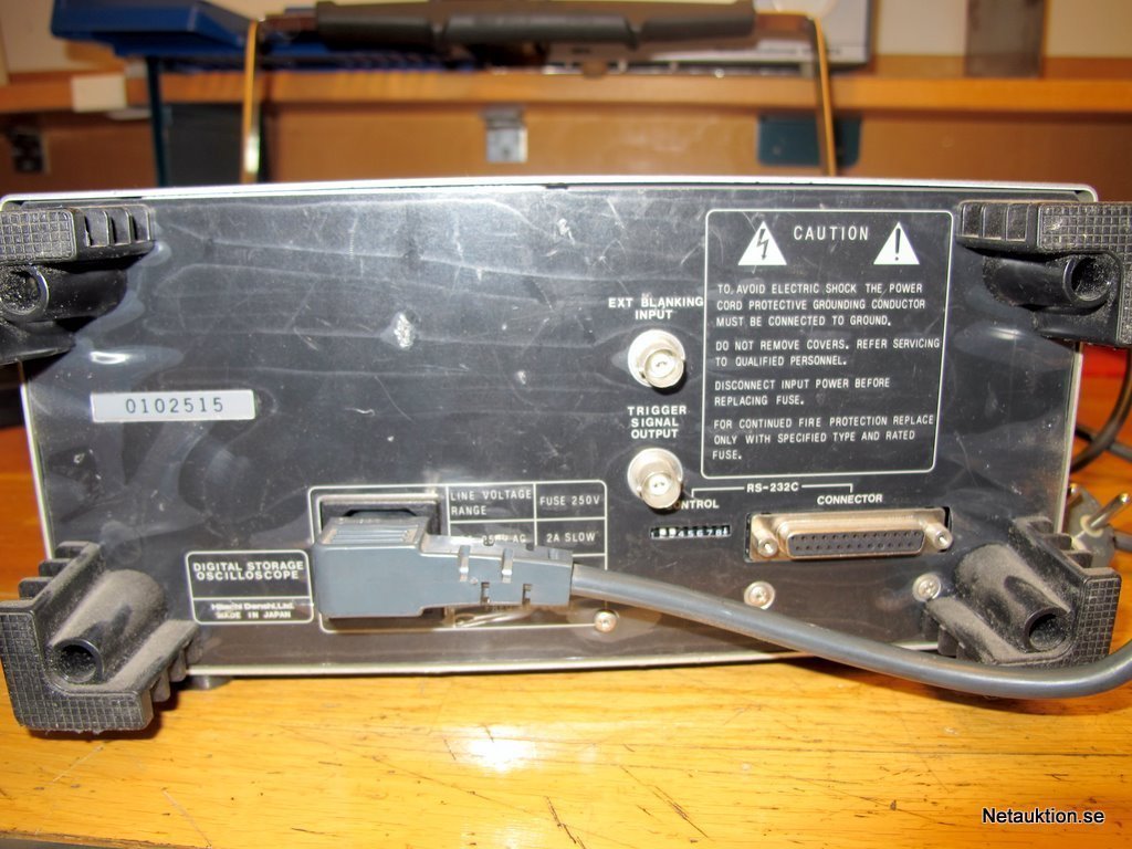 Netauktion - Digitalt oscilloskop, Hitachi VC-6025