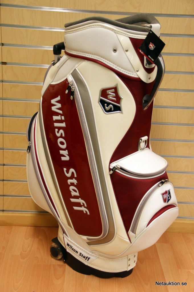 Netauktion Ny Wilson Staff tour bag på hjul