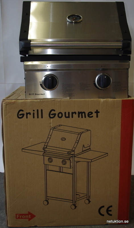 Försäljningsobjekt Gasolgrill med 2 brännare utan ben Försäljningsobjekt Gasolgrill med 2 brännare utan ben