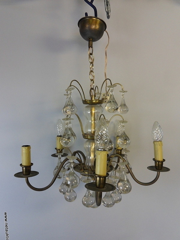 Netauktion - Till salu via auktion Ljuskrona, barockstil