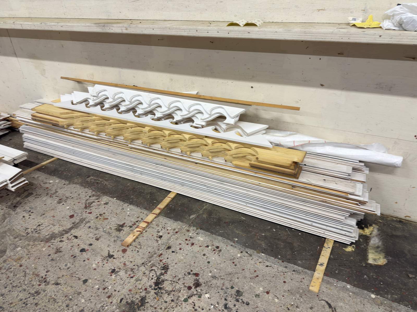 Panel, vit 12x120 Panel, vit 12x120
