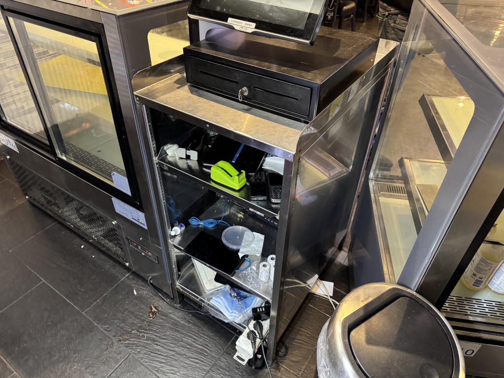 RF bänk, kassadisk RF bänk, kassadisk