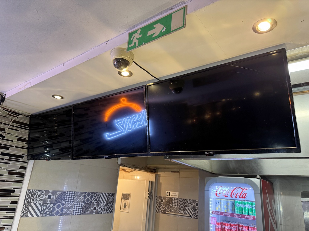 Menydisplayer, 3 x TV Menydisplayer, 3 x TV