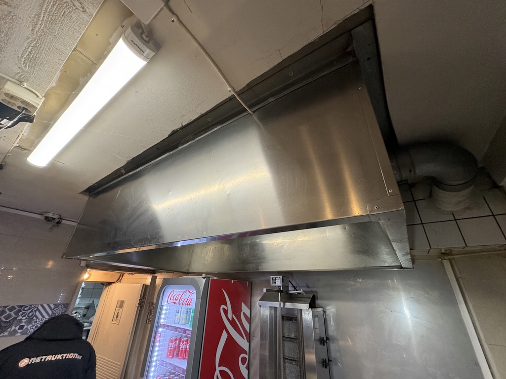 Fläktkåpa, 55x200x110cm Fläktkåpa, 55x200x110cm