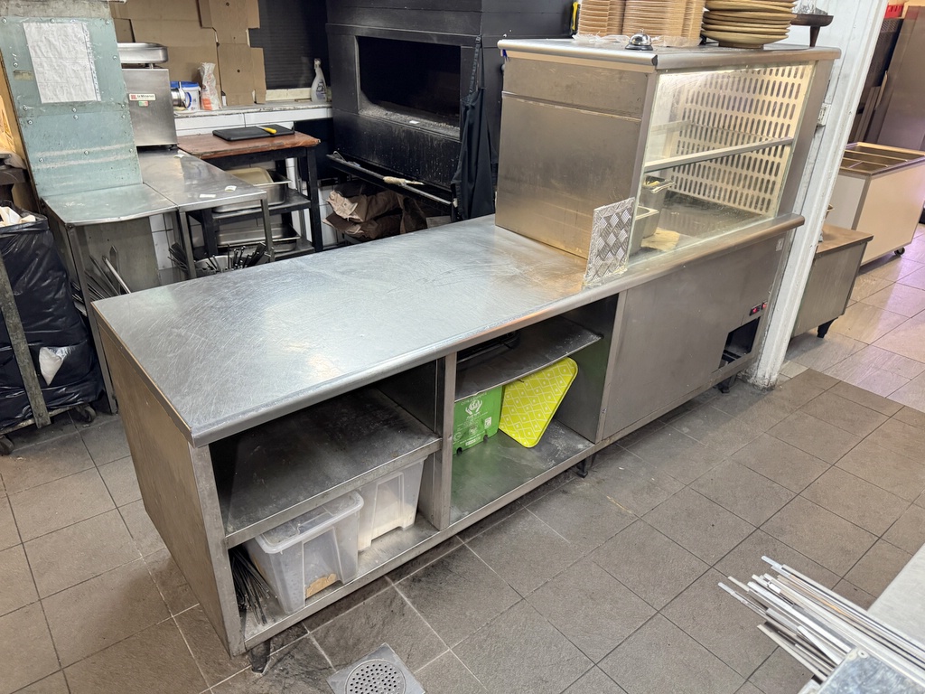 Kylbänk med kylmonter mm Kylbänk med kylmonter mm