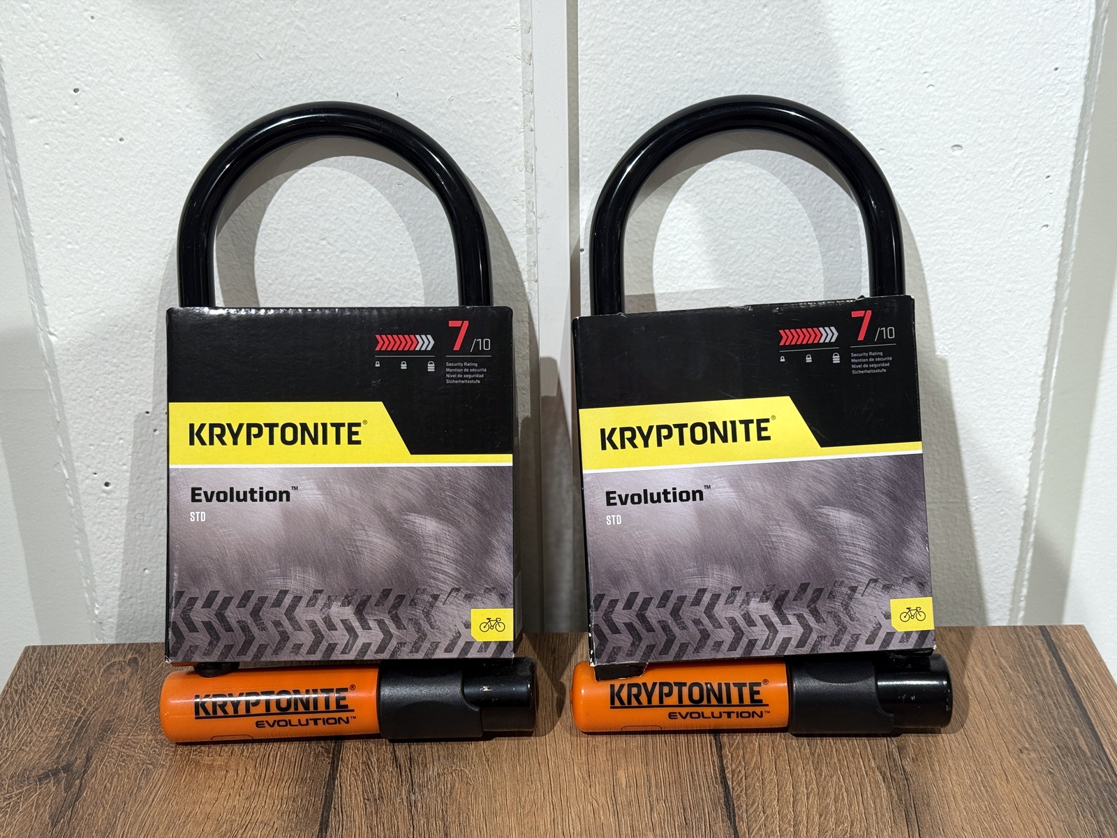 Bygellås Kryptonite, 2st  (2)