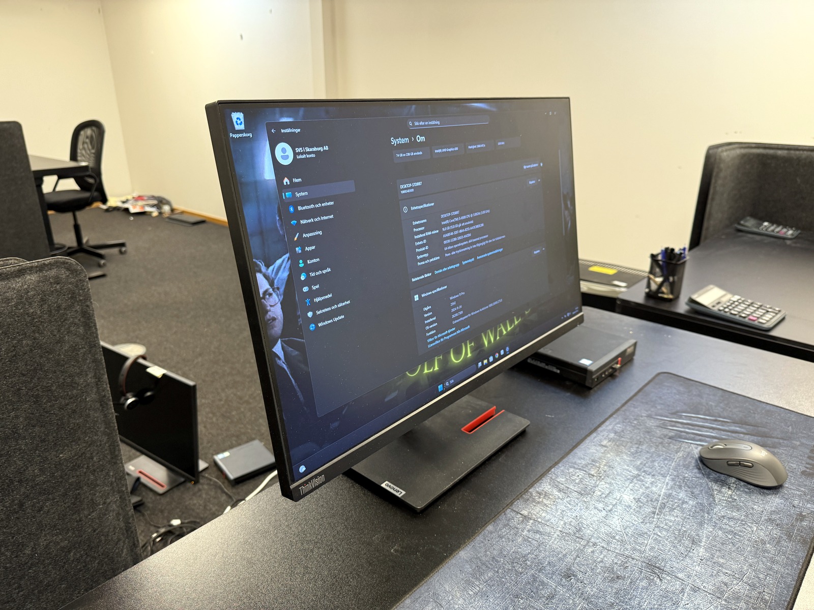 Dator Lenovo + skärm Dator Lenovo + skärm