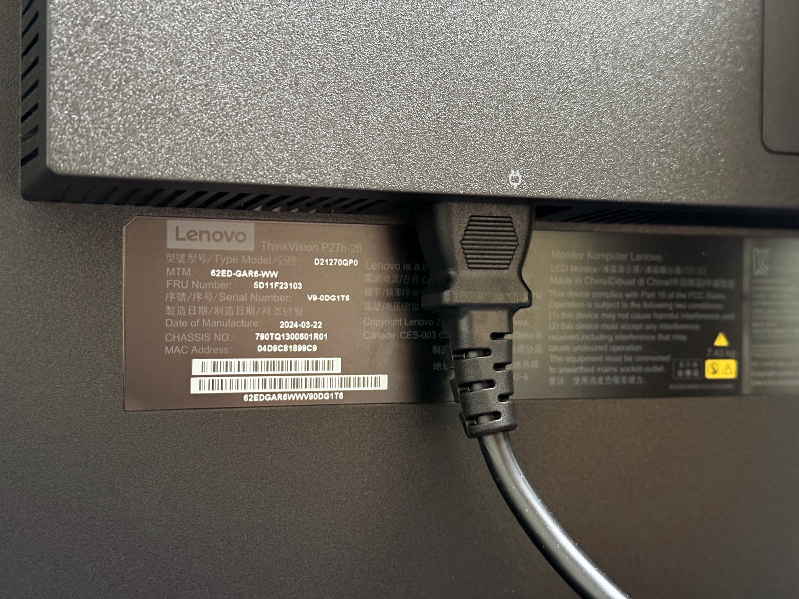 Dataskärm Lenovo Dataskärm Lenovo