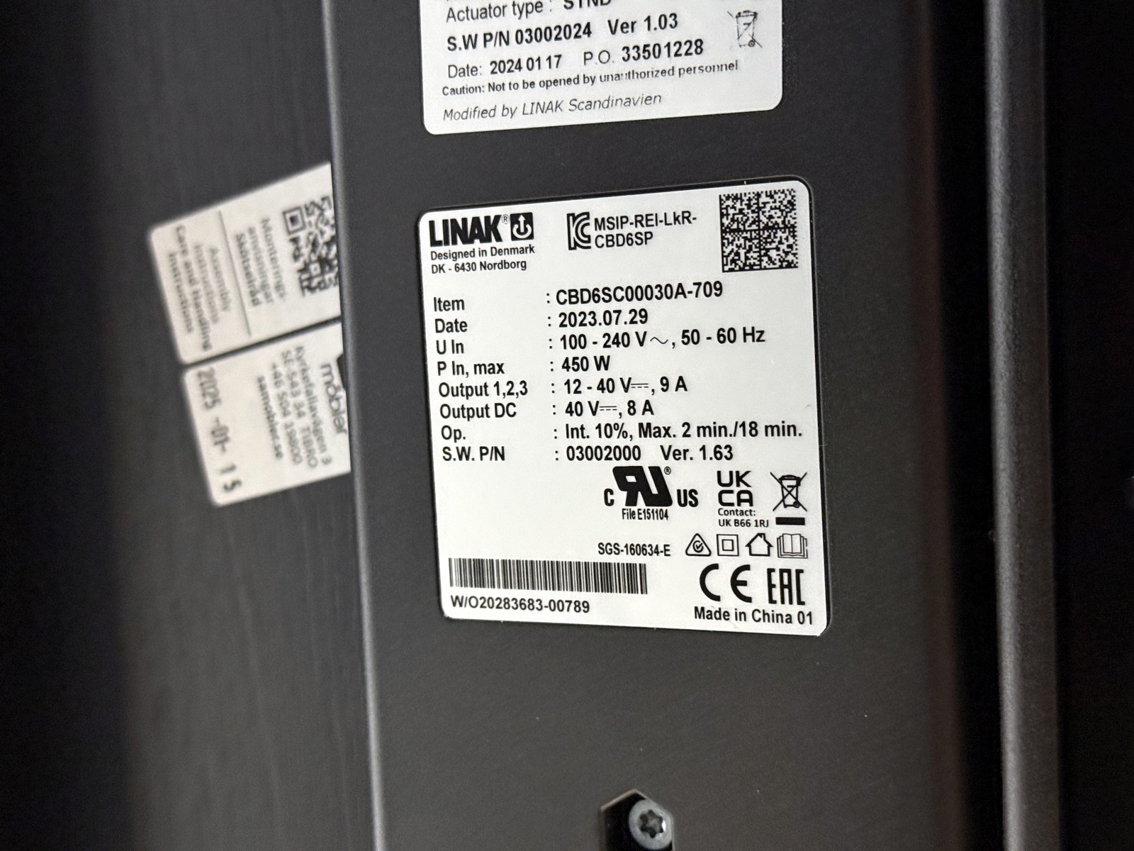 Elskrivbord i vinkel Elskrivbord i vinkel