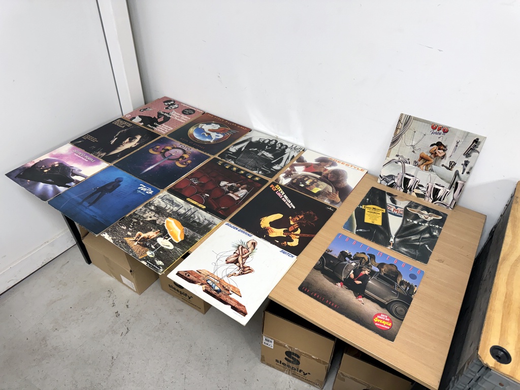 Skivsamling, LP & CD, bl.a. Eddie Meduza Skivsamling, LP & CD, bl.a. Eddie Meduza