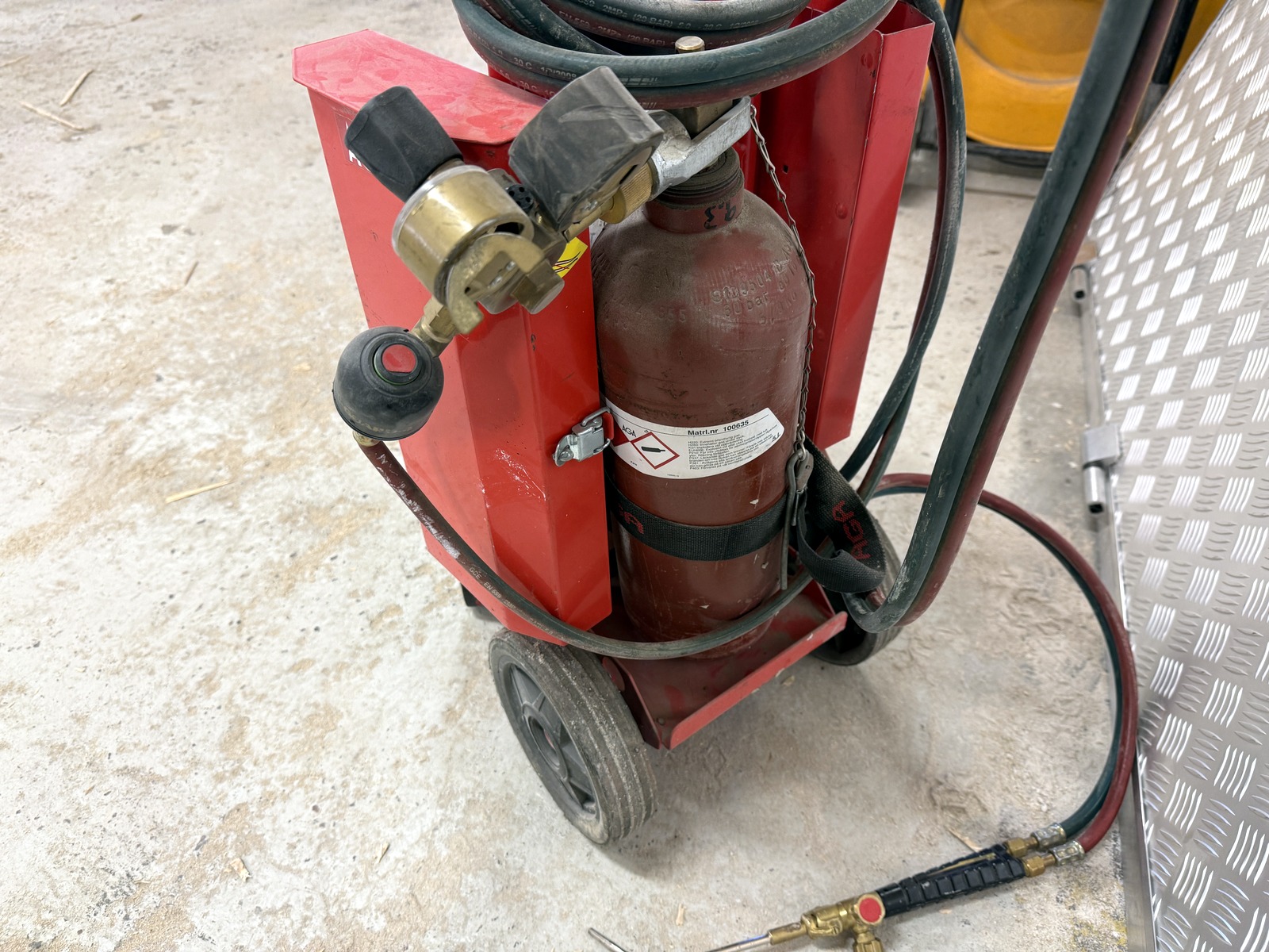 Svetsvagn AGA gas Svetsvagn AGA gas