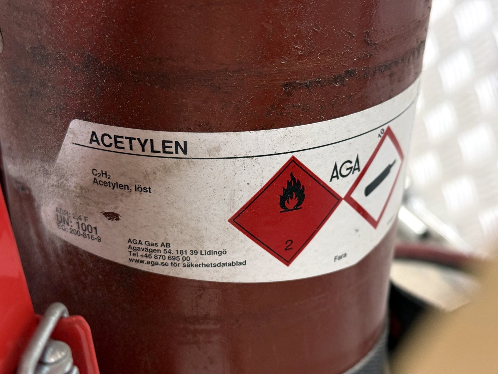 Svetsvagn AGA gas Svetsvagn AGA gas
