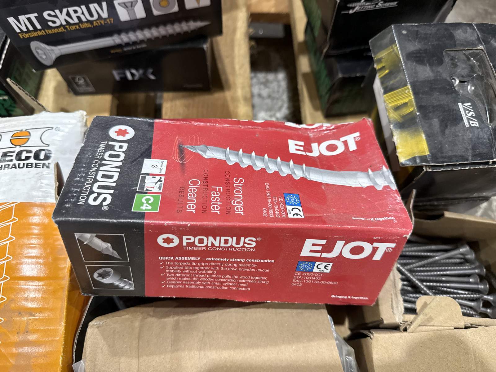 Blandad skruv Blandad skruv